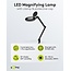 Goobay premium LED loeplamp | 730 lm (dimbaar) | 9W | bureauklem | zwart
