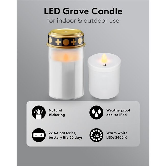 Goobay LED-graflicht | wit | IP44