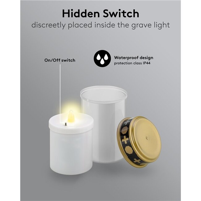 Goobay LED-graflicht | wit | IP44