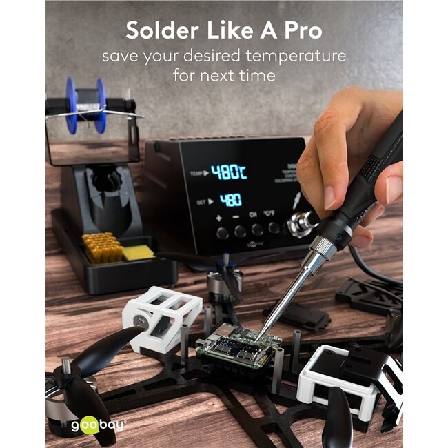 Goobay Digital Soldering Station 70 W