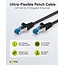 Goobay Ultra-Flexible CAT 6A Patch Cable S/FTP (PiMF), black 10 m