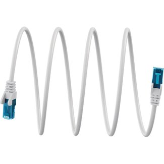 Goobay Goobay Ultra-Flexible CAT 6A Patch Cable U/UTP, white 10 m