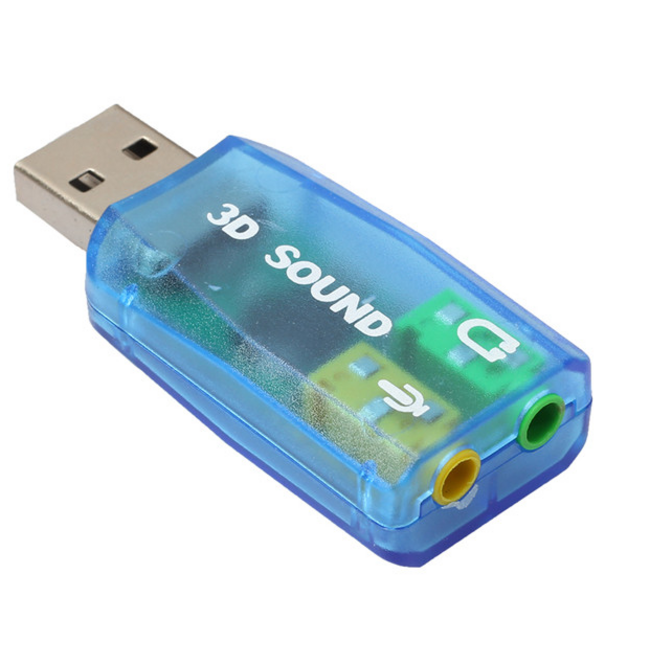 Externe USB geluidskaart ''Virtus2''