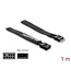 Delock HD Audio Flat Cable Motherboard Extension Cable 9 pin pin header male to pin header female 1 m black