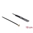 Delock WiFi 2.4 GHz Antenna I-PEX Inc., MHF® I plug 3.4 dBi omnidirectional with connection cable 1.13 18 cm FPC internal self-adhesive