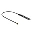 Delock WiFi 2.4 GHz Antenna I-PEX Inc., MHF® I plug 3.4 dBi omnidirectional with connection cable 1.13 18 cm FPC internal self-adhesive