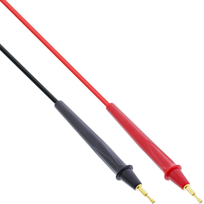 InLine® multifunctionele batterijtester, meetapparaat met LCD-scherm