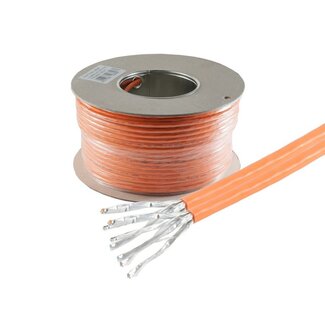 S-Impuls Verlegekabel, cat 7, S/FTP, BasePro, Duplex, Bandbreite 1.000 MHz, 500m