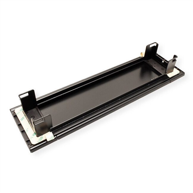 BACHMANN POWER FRAME COVER zwart ALU 4-voudig RAL9005