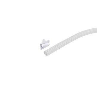 S-Impuls Flex Kabelkanal Set, 13mm, weiß, 7,5m