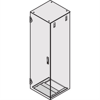 Schroff BASE PLATE 600W 1100D RAL7021