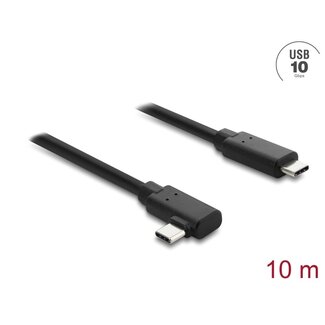 DeLOCK Delock Active Optical Cable USB 10 Gbps USB Type-C™ male to male angled 10 m