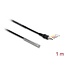 Delock Temperature Sensor Cable with 3.5 mm 3 pin stereo jack male DS18B20 1 m