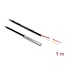 Delock Temperature Sensor Cable with 2 x open cable ends DS18B20 1 m