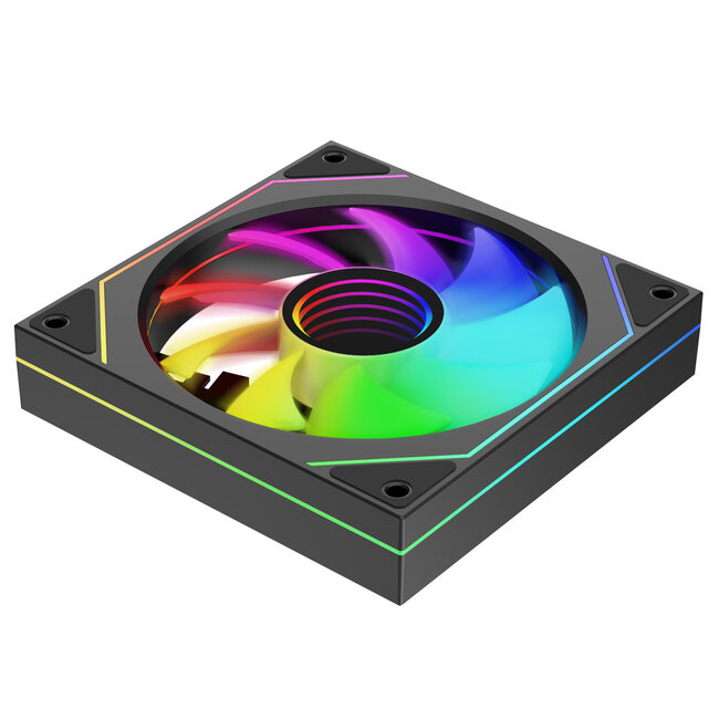XILENCE XF076 Gehäuselüfter, mit Infinity-Mirror-Design