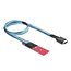 Delock M.2 Key M to 1 x OCuLink SFF-8611 Converter with 45 cm cable