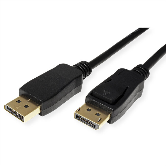 STANDARD DisplayPort Kabel, v1.4, DP ST - ST, schwarz, 2 m