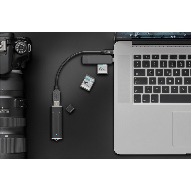 Goobay USB-C - USB-A adapter | USB3.0 5 Gbps | OTG | 15W | 0,20 meter