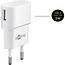 Goobay USB lader | incl. Micro USB kabel | 5W | wit | 1 meter