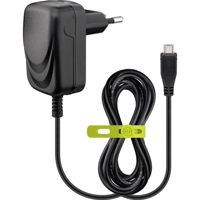 Goobay Micro USB lader | 5W | zwart | 1,5 meter