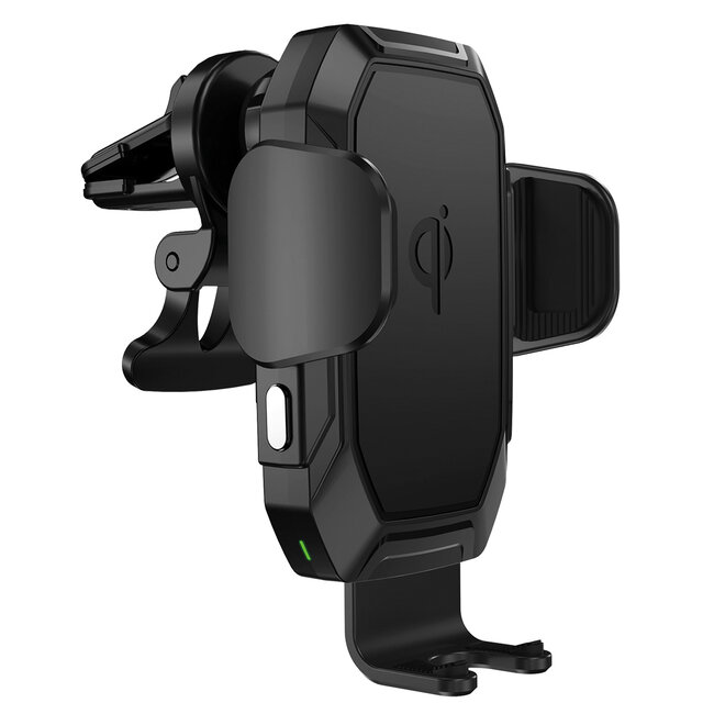 My Wall smartphone autohouder | raam- en luchtroosterbevestiging | draadloze lader