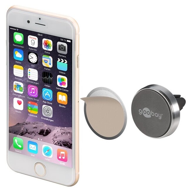 Goobay magnetische smartphone autohouder | luchtroosterbevestiging