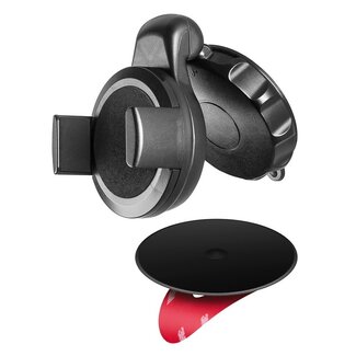 Goobay Goobay smartphone autohouder met klem | autoraam- en dashboardbevestiging