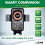 InLine smartphone autohouder | automatische sluiting | raam- en luchtroosterbevestiging | draadloze lader