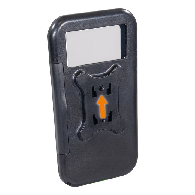 My Wall smartphone fietshouder | tot 7 inch | waterdicht | zwart