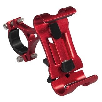 My Wall My Wall smartphone fietshouder | tot 6,5 inch | metaal | rood