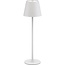 Goobay LED-tafellamp | 37 cm hoog | warm wit | dimbaar | oplaadbaar (USB-C) | wit | IP44