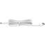 Goobay LED-tafellamp | 37 cm hoog | warm wit | dimbaar | oplaadbaar (USB-C) | wit | IP44