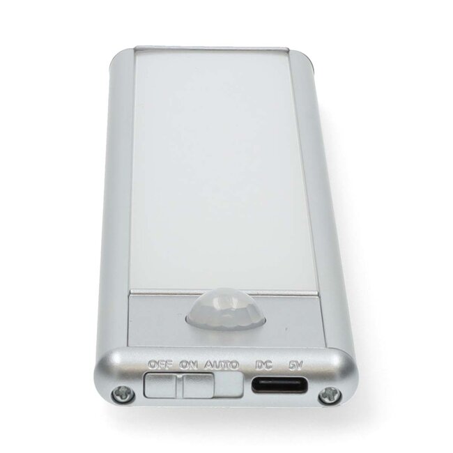 Nedis LED-kastlamp met bewegingssensor | warm wit | oplaadbaar | IP20