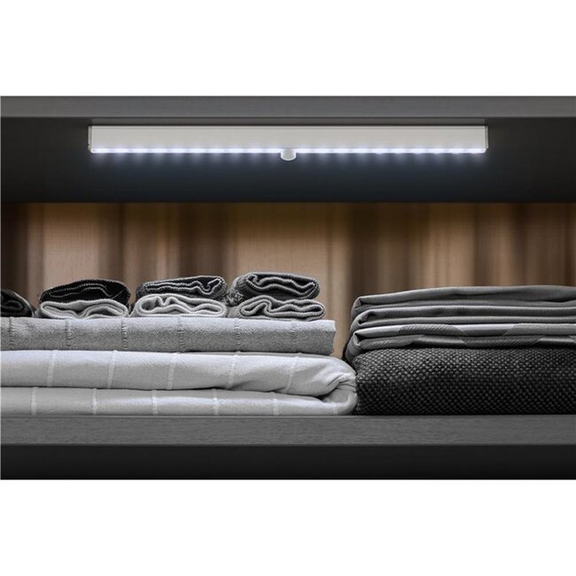 Goobay LED-kastlamp met bewegingssensor | koel wit | batterijvoeding | IP20