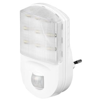 Goobay Goobay LED nachtlamp met bewegingssensor | plug-in | koel wit | IP20