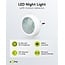 Goobay LED nachtlamp met bewegingssensor | plug-in | koel wit | IP20