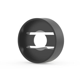 Schroff SCHROFF hulzen voor M6, kunststof, zwart, 100 stuks