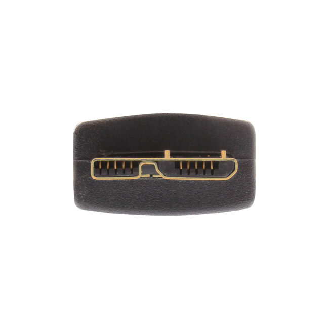 InLine® USB 3.2 Gen.1-kabel, A naar Micro B, zwart, 1,5m