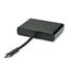 STANDARD Display Adapter USB Typ C - VGA+HDMI, schwarz, 0,1 m