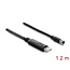 Navilock Connection Cable for M8 GNSS receiver USB 2.0 Type-A male to M8 female waterproof 1.2 m