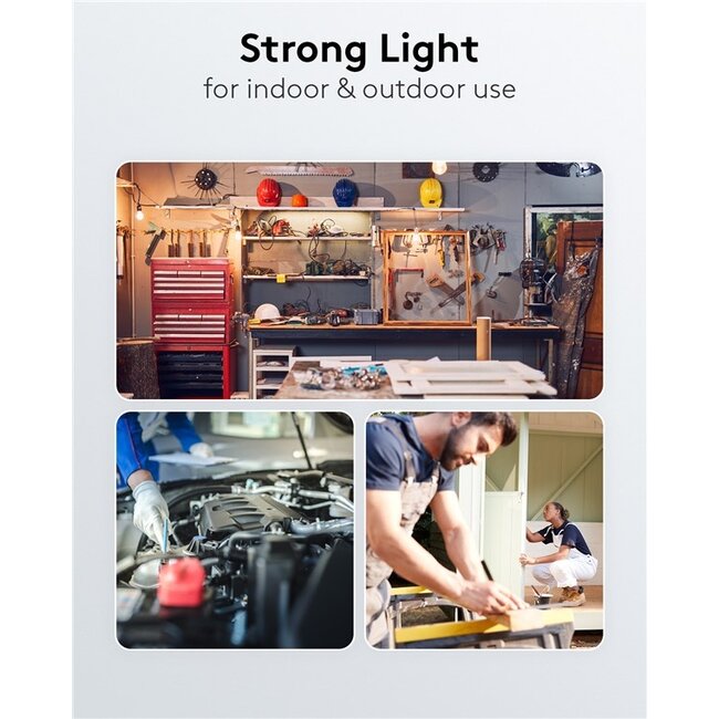 Goobay LED bouwlamp met vloerstandaard - 2x 50W