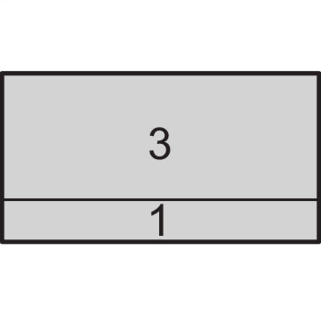 SCHROFF EuropacPRO zijwand, Type F, Flexibel, 4 HE, 475 mm