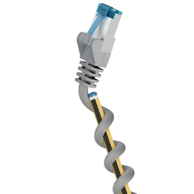SFTP CAT6a flexibele netwerkkabel | TPE LSZH | grijs | 2 meter