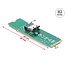Delock M.2 Key M to 1 x SFF-8654 4i Converter
