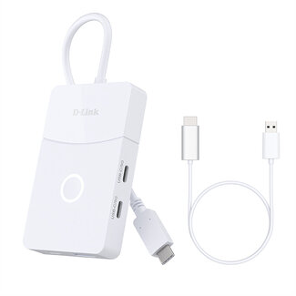 D-Link D-Link DUP-501 5-in-1 USB-C Hub mit Wireless HDMI