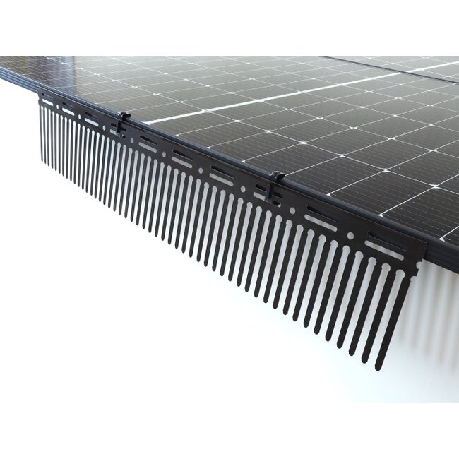 Delock Animal Barrier / Birdprotection for Photovoltaic Systems 1 m - 2 pieces brown (193 mm)