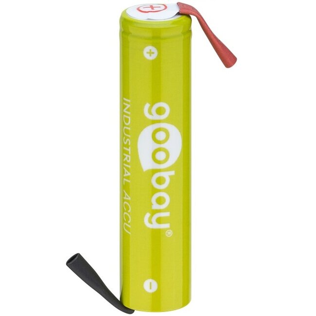 Goobay accu | 1x AAA (HR03) | 800 mAh | 800 mAh | soldeerbevestiging