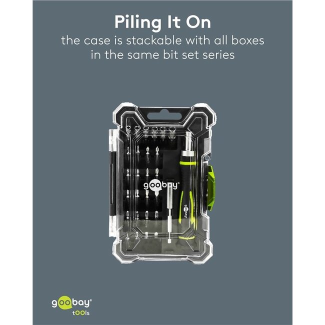 Goobay schroevendraaierset | 26 bits