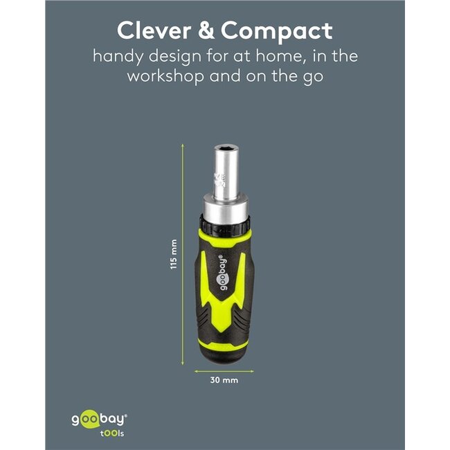 Goobay schroevendraaierset | 43 bits