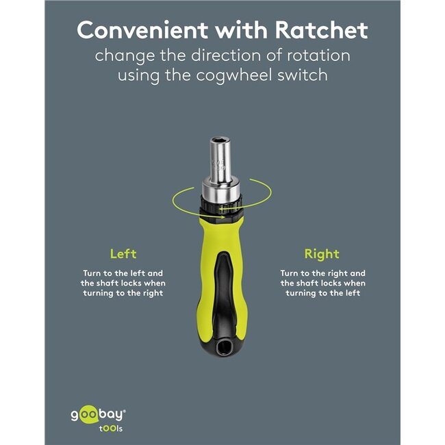 Goobay schroevendraaierset | 99 bits